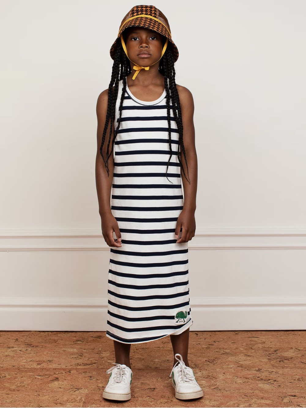 NEW WITH TAGS | Mini Rodini Lizard Patch Tank Dress | Size 3-5 years